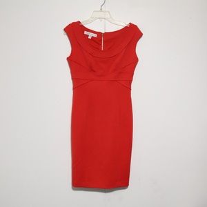 Maggy London Red Sheath Dress